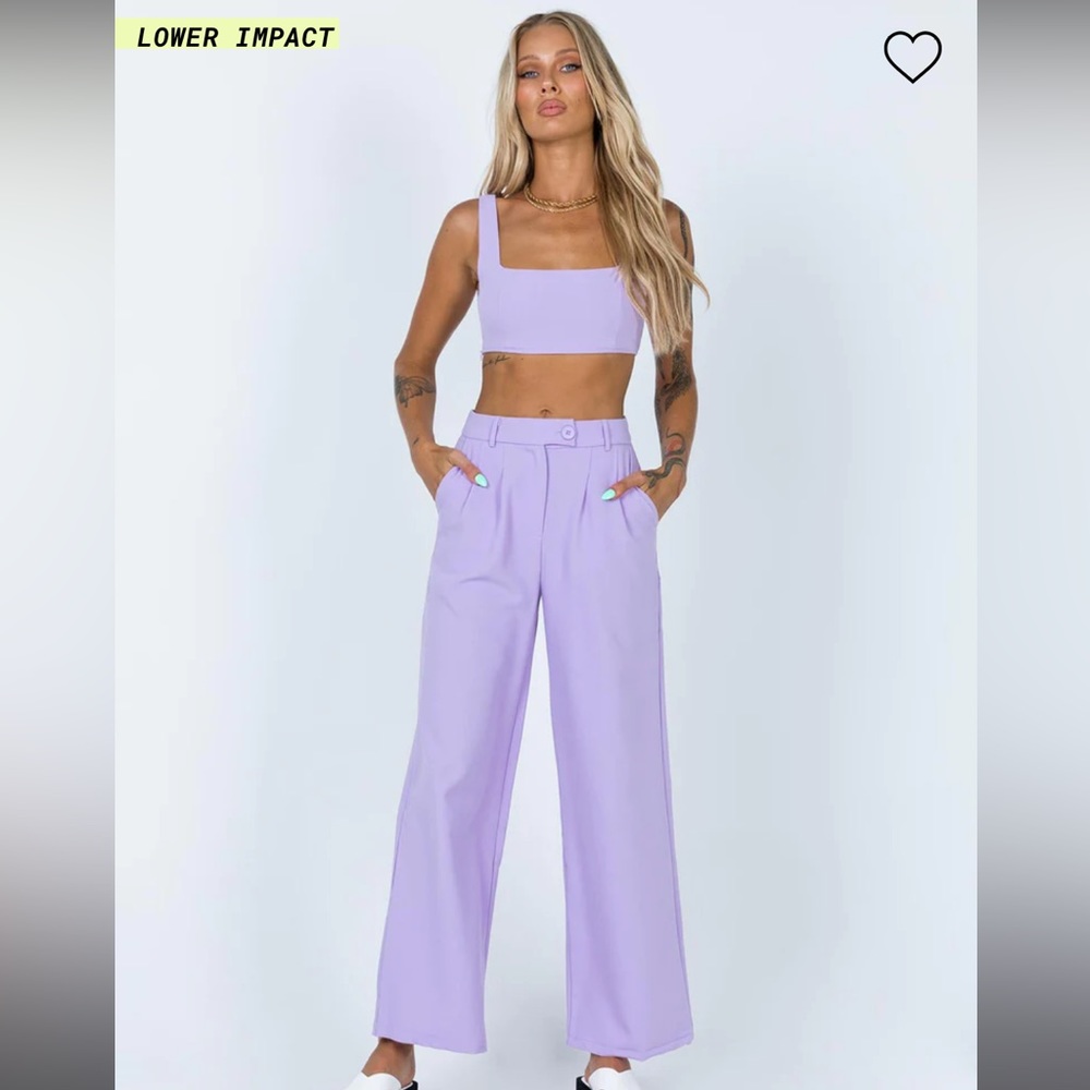 Princess Polly Huxley Set - Lilac